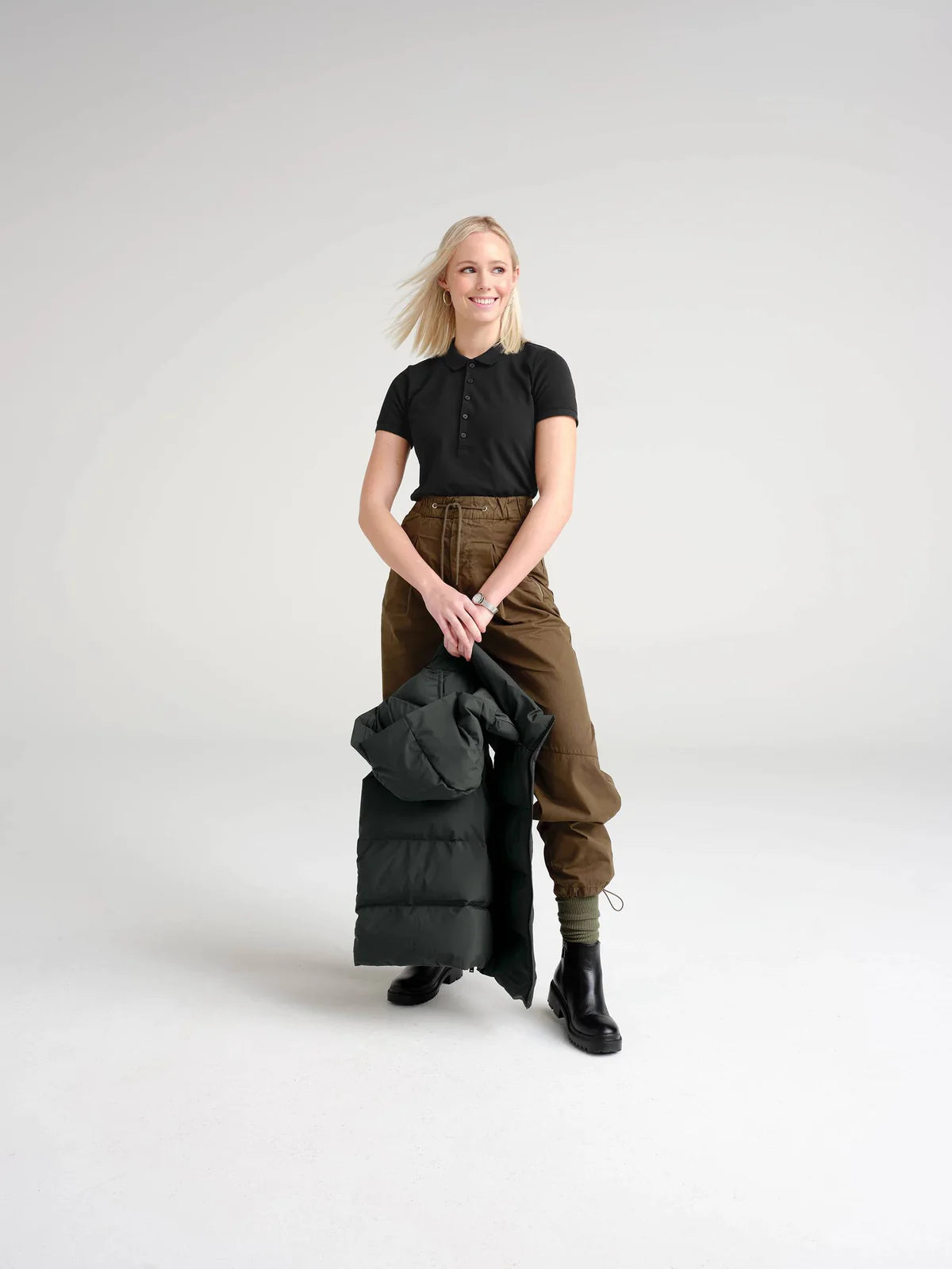 Mercer+Mettle Ladies Stretch Heavyweight Pique Polo
