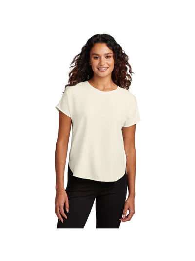 Mercer+Mettle Women's Stretch Crepe Crew