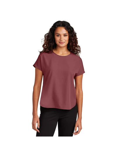 Mercer+Mettle Women's Stretch Crepe Crew