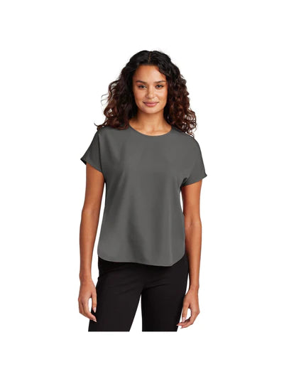 Mercer+Mettle Women's Stretch Crepe Crew