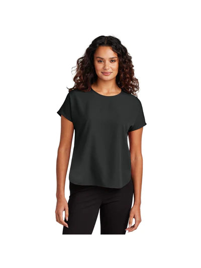 Mercer+Mettle Women's Stretch Crepe Crew