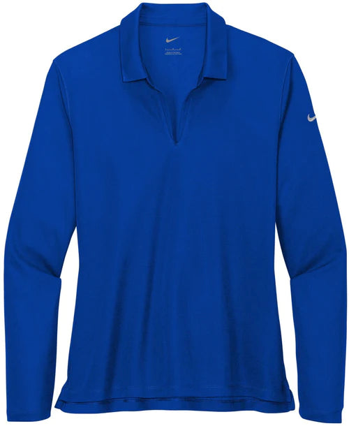 Nike Ladies Dri-FIT Micro Pique 2.0 Long Sleeve Polo