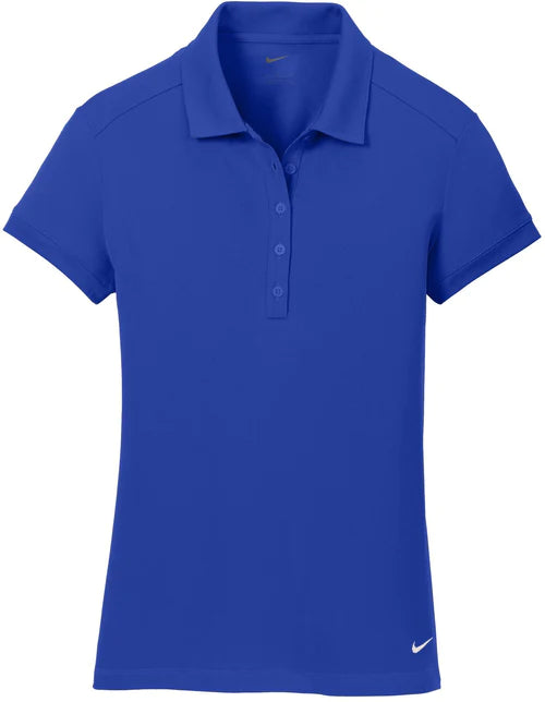 Nike Ladies Dri-FIT Solid Icon Pique Modern Fit Polo