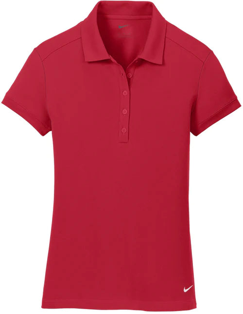 Nike Ladies Dri-FIT Solid Icon Pique Modern Fit Polo