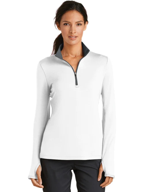 Nike Ladies Dri-FIT Stretch 1/2-Zip Cover-Up