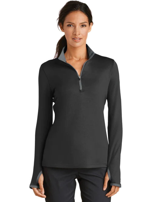 Nike Ladies Dri-FIT Stretch 1/2-Zip Cover-Up