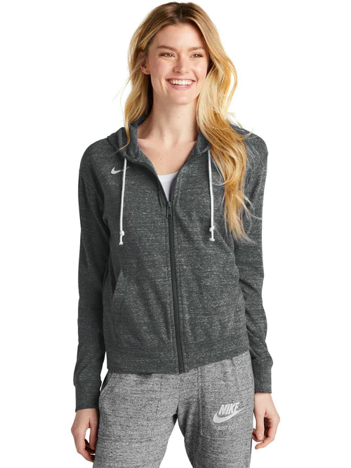 Nike Ladies Gym Vintage Full-Zip Hoodie