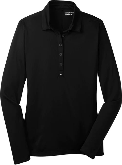 Nike Ladies Long Sleeve Dri-FIT Stretch Tech Polo
