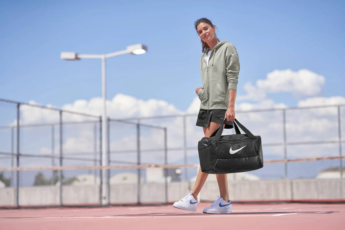 Nike Women's Club Fleece Sleeve Swoosh Full-Zip Hoodie