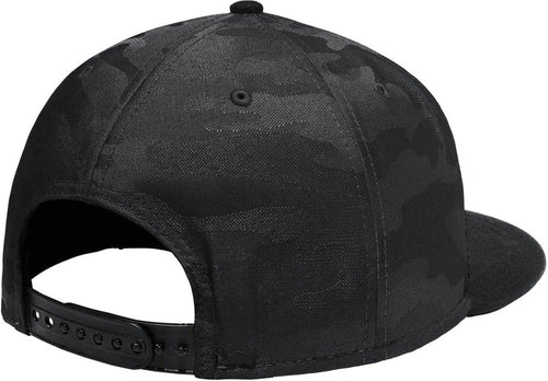 New Era Camo Flat Bill Snapback Cap