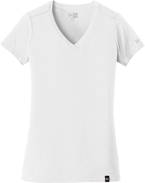 New Era Ladies Heritage Blend V-Neck Tee