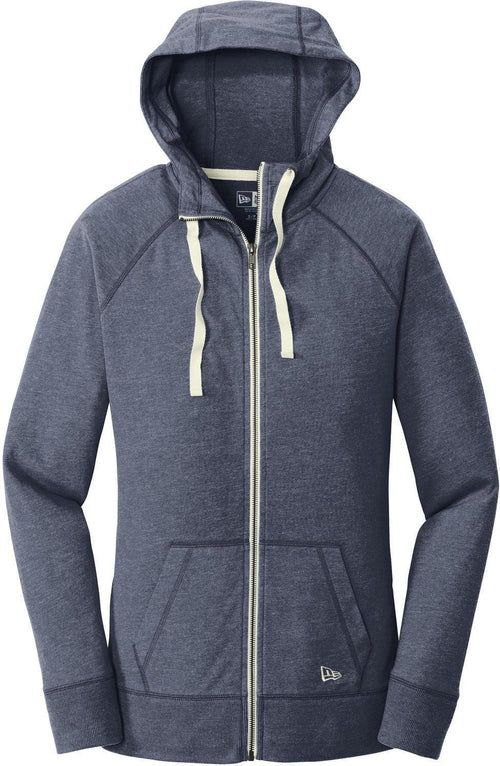 New Era Women's Sueded Cotton Blend Full-Zip Hoodie