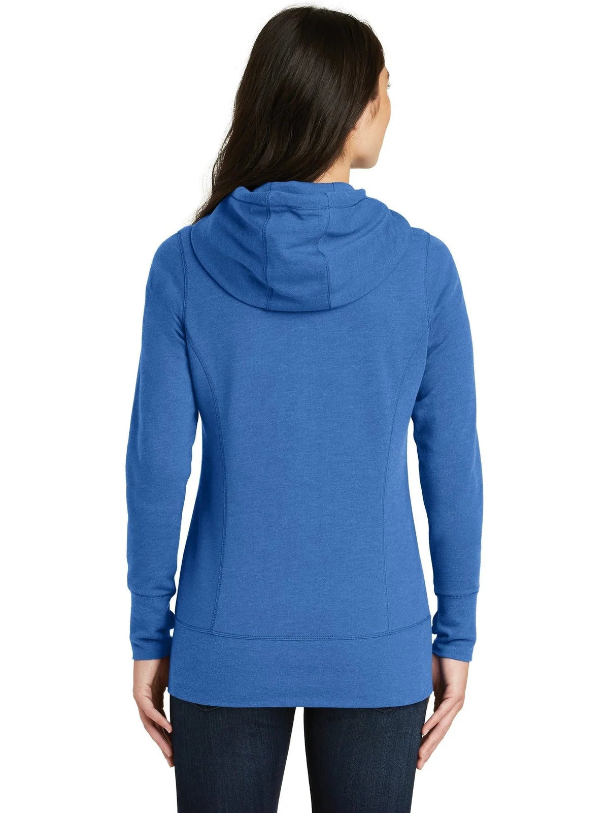 New Era Women's Tri-Blend Fleece Full-Zip Hoodie