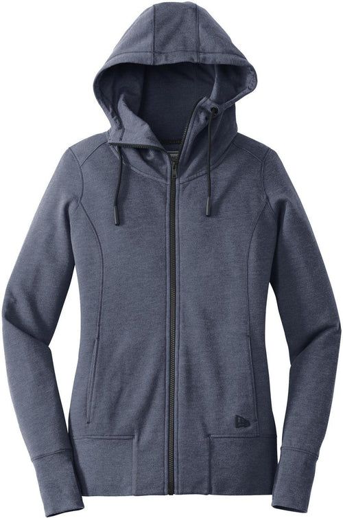 New Era Women's Tri-Blend Fleece Full-Zip Hoodie