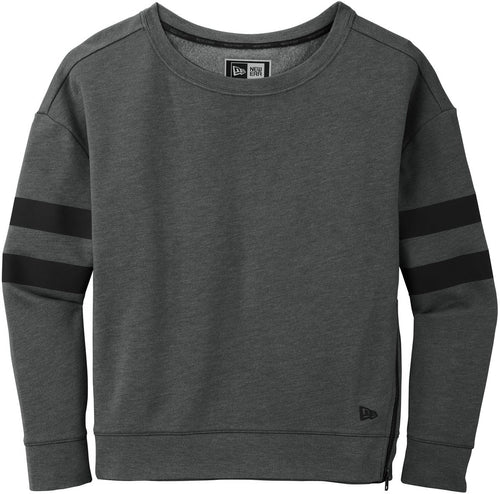 New Era Ladies Tri-Blend Fleece Varsity Crew