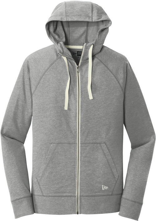 New Era Sueded Cotton Blend Full-Zip Hoodie
