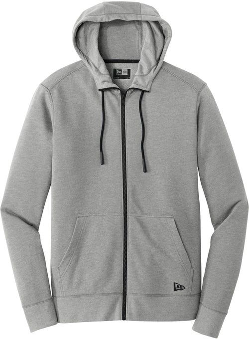 New Era Tri-Blend Fleece Full-Zip Hoodie