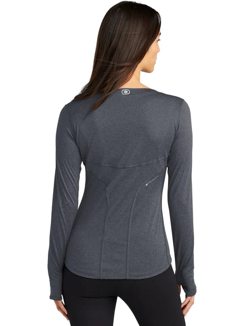 OGIO Ladies Long Sleeve Pulse Crew