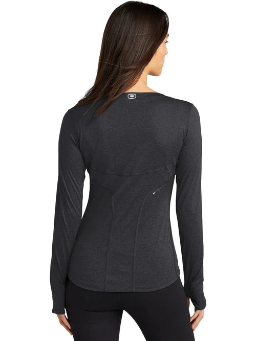 OGIO Ladies Long Sleeve Pulse Crew