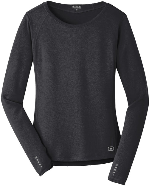 OGIO Ladies Long Sleeve Pulse Crew