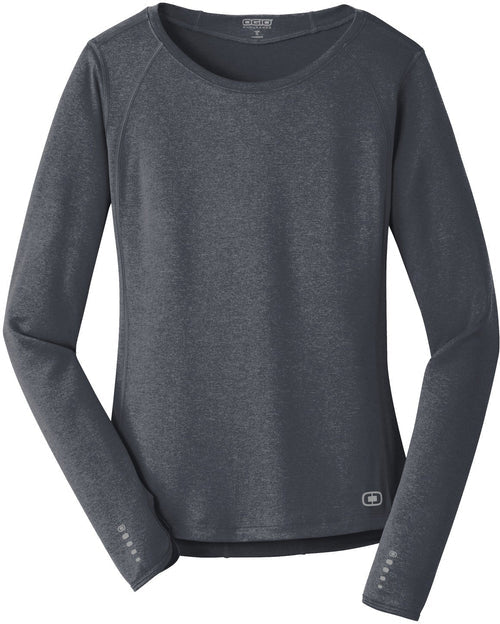 OGIO Ladies Long Sleeve Pulse Crew