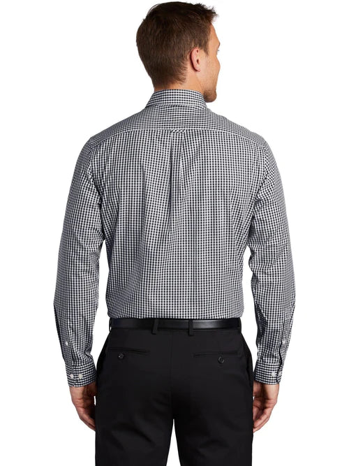 Port Authority Broadcloth Gingham Easy Care Shirt