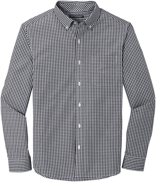 Port Authority Broadcloth Gingham Easy Care Shirt