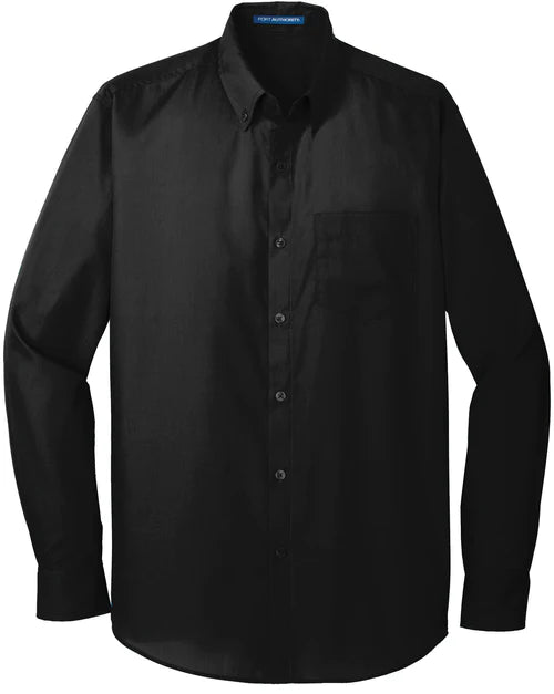 Port Authority Long Sleeve Carefree Poplin Shirt