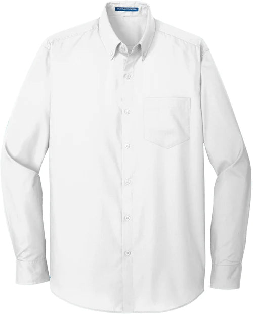 Port Authority Long Sleeve Carefree Poplin Shirt