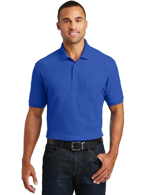 Port Authority Core Classic Pique Pocket Polo