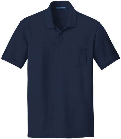 Port Authority Core Classic Pique Pocket Polo