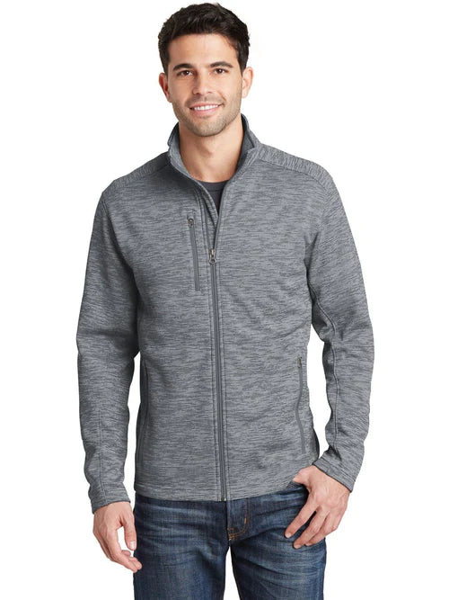 Port Authority Digi Stripe Fleece Jacket