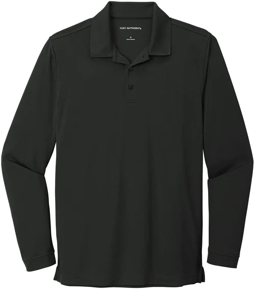 Port Authority Dry Zone UV Micro-Mesh Long Sleeve Polo