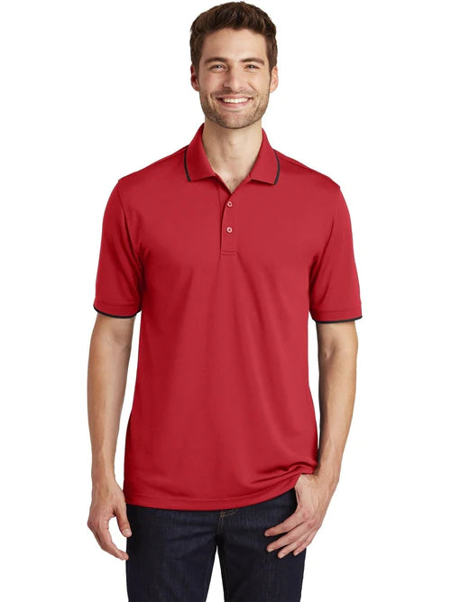 Port Authority Dry Zone UV Micro-Mesh Tipped Polo