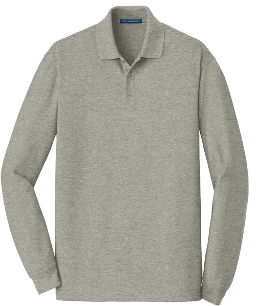 Port Authority EZCotton Long Sleeve Polo