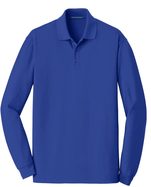 Port Authority EZCotton Long Sleeve Polo
