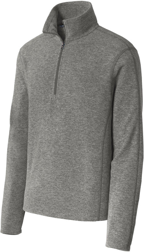 Port Authority Heather Microfleece 1/2-Zip Pullover