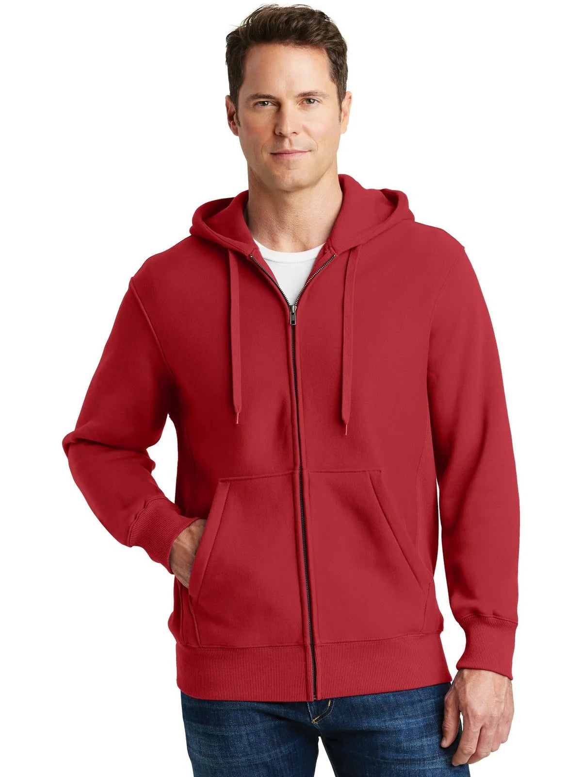 Sport-Tek Super Heavyweight Full-Zip Hooded Sweatshirt