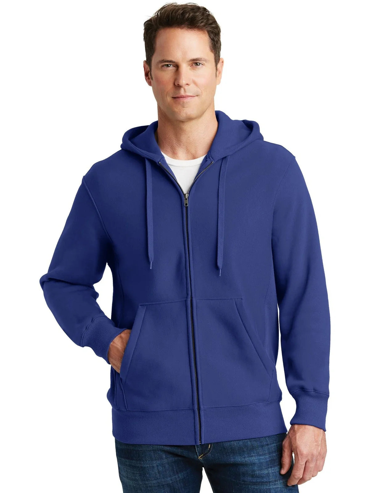 Sport-Tek Super Heavyweight Full-Zip Hooded Sweatshirt