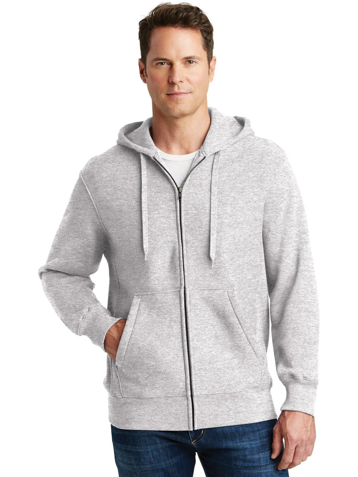 Sport-Tek Super Heavyweight Full-Zip Hooded Sweatshirt
