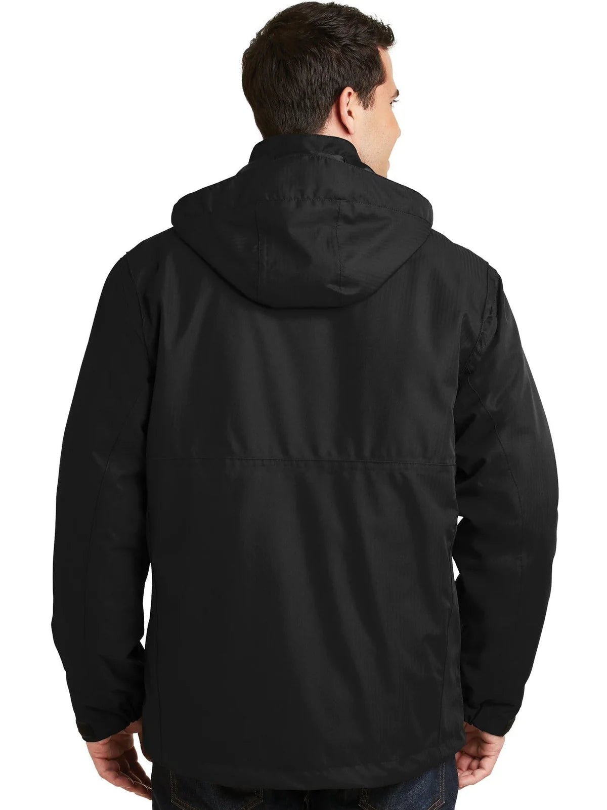 Port Authority Herringbone 3-in-1 Parka