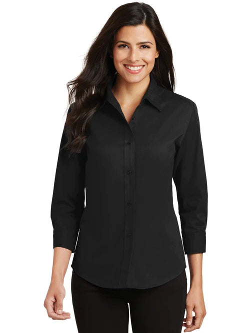 Port Authority Ladies 3/4-Sleeve Easy Care Shirt