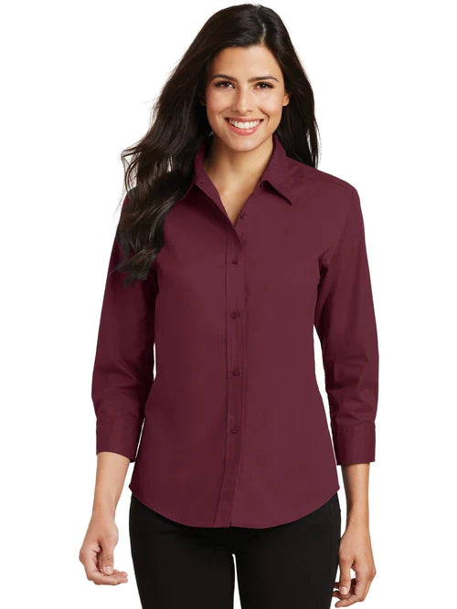 Port Authority Ladies 3/4-Sleeve Easy Care Shirt