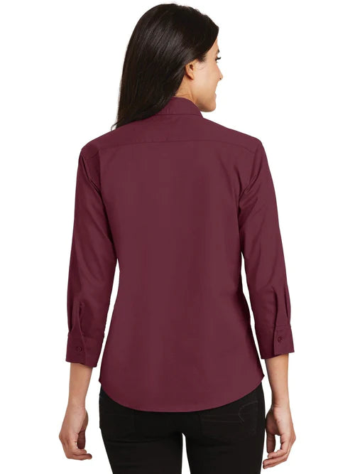 Port Authority Ladies 3/4-Sleeve Easy Care Shirt