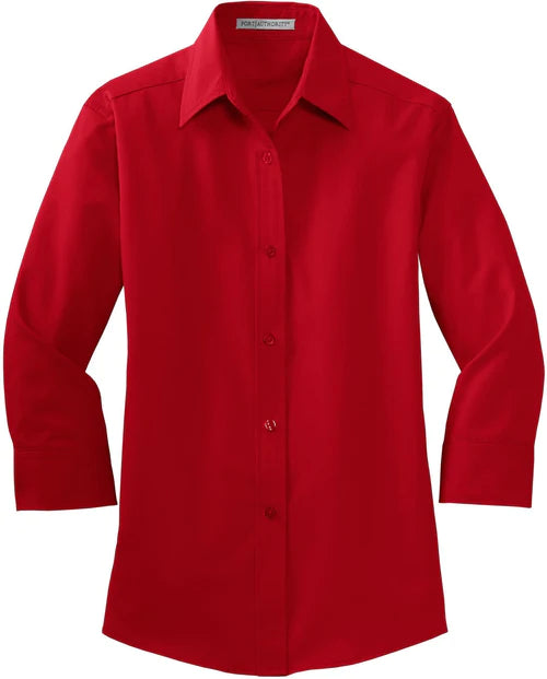 Port Authority Ladies 3/4-Sleeve Easy Care Shirt