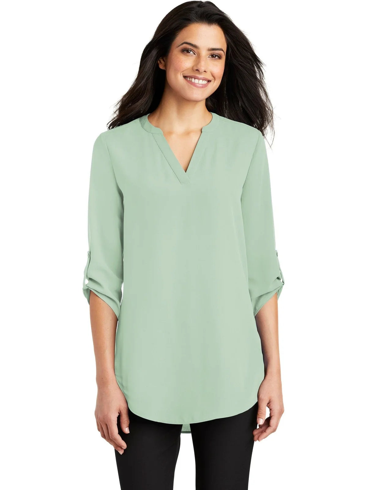 Port Authority Women's 3/4-Sleeve Tunic Blouse