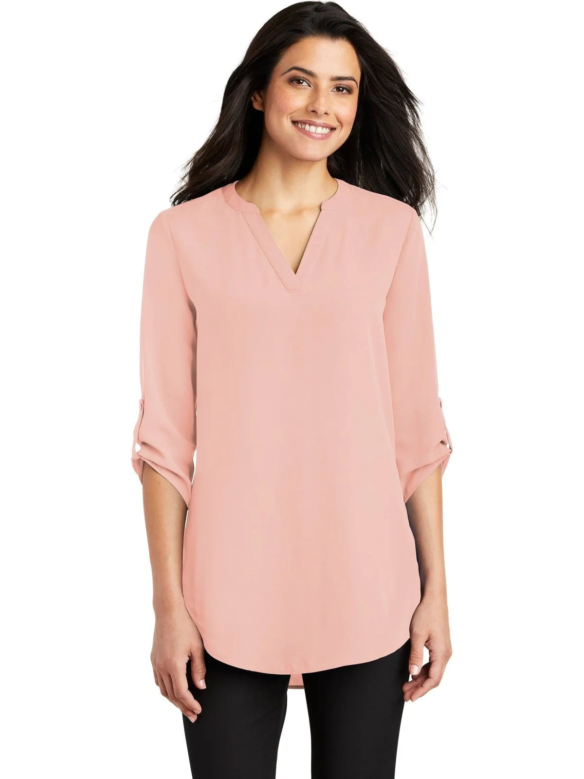 Port Authority Women's 3/4-Sleeve Tunic Blouse