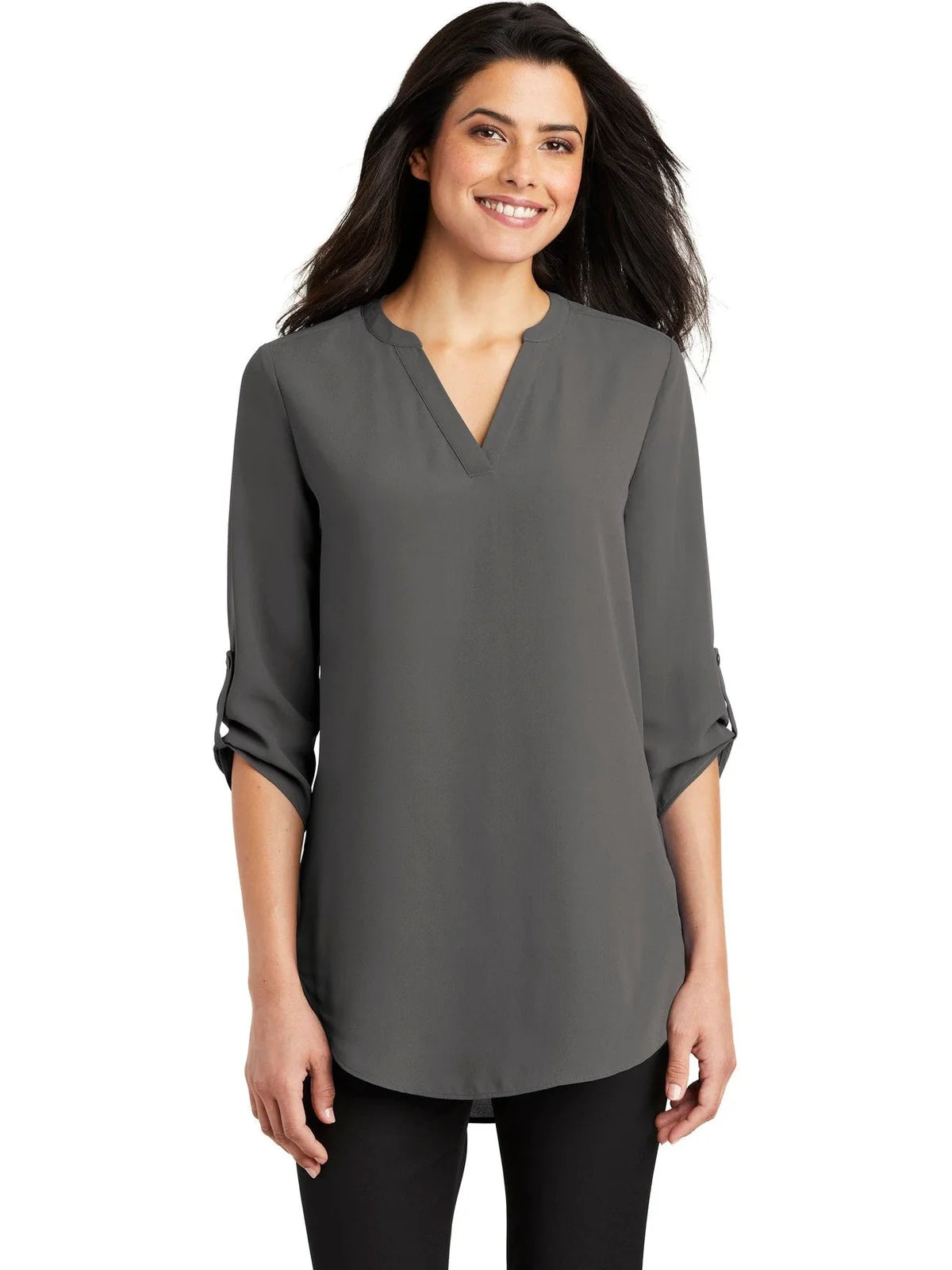 Port Authority Women's 3/4-Sleeve Tunic Blouse