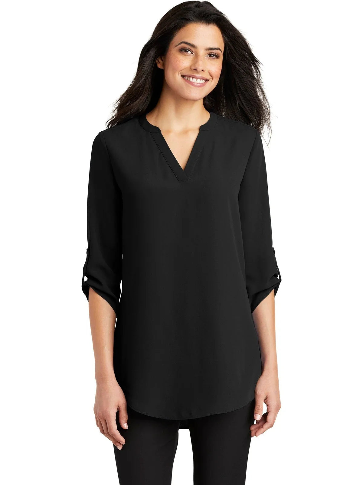 Port Authority Women's 3/4-Sleeve Tunic Blouse