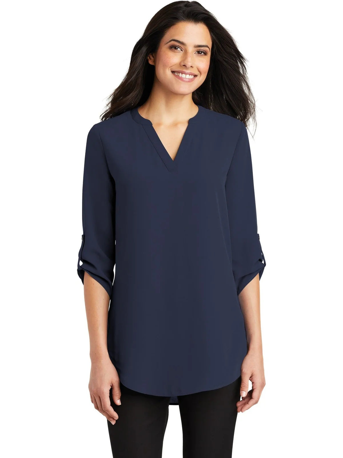 Port Authority Women's 3/4-Sleeve Tunic Blouse